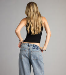 Buttoned Up Babe Rib Knit Top