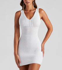 Getaway Vibes Mini Sweater Dress