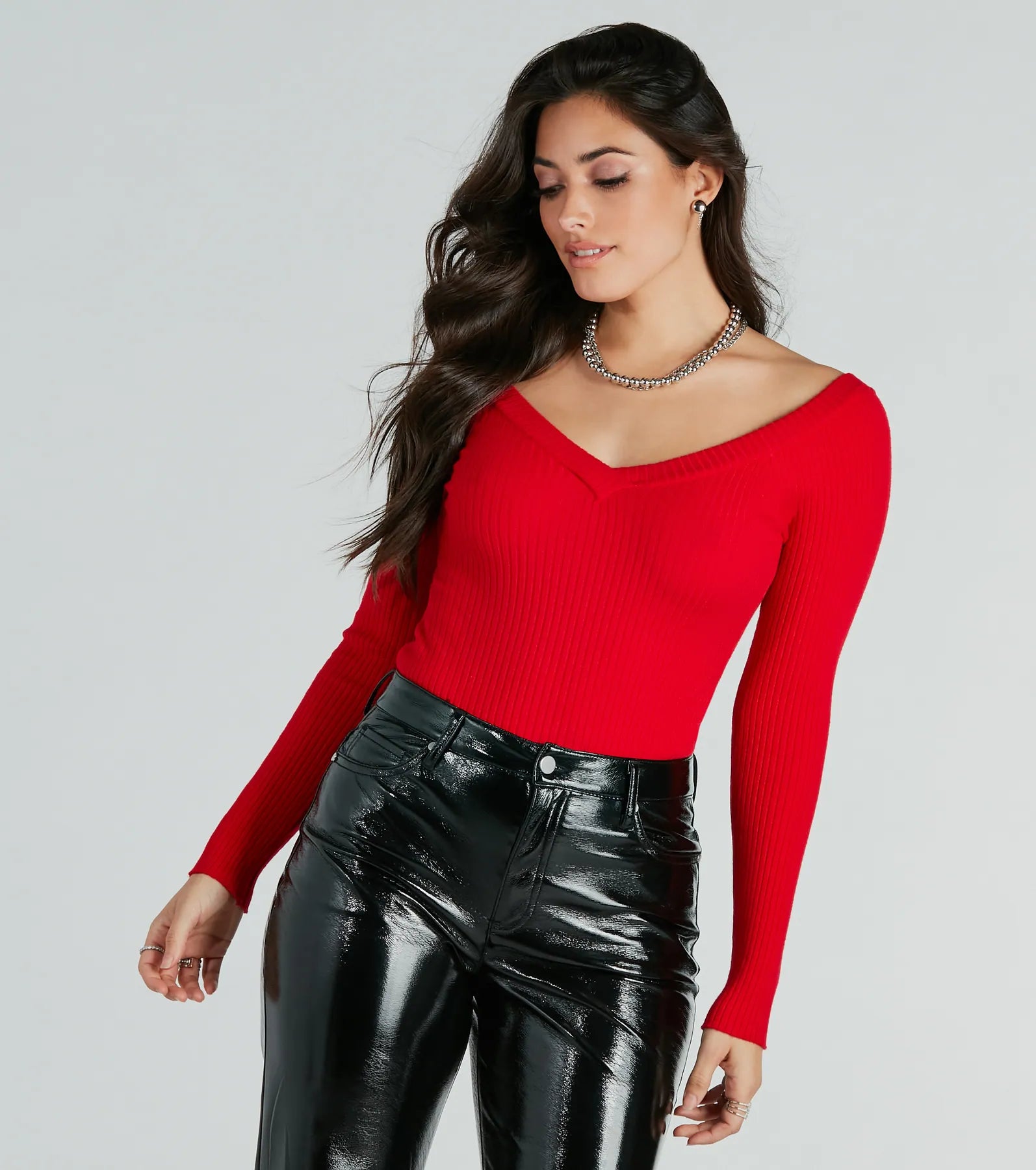 Basic Must-Have Ribbed Knit Bodysuit