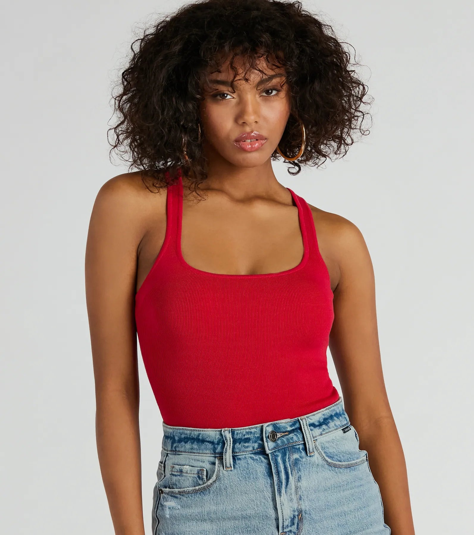 Sexy Comeback Sleeveless Cutout Back Bodysuit