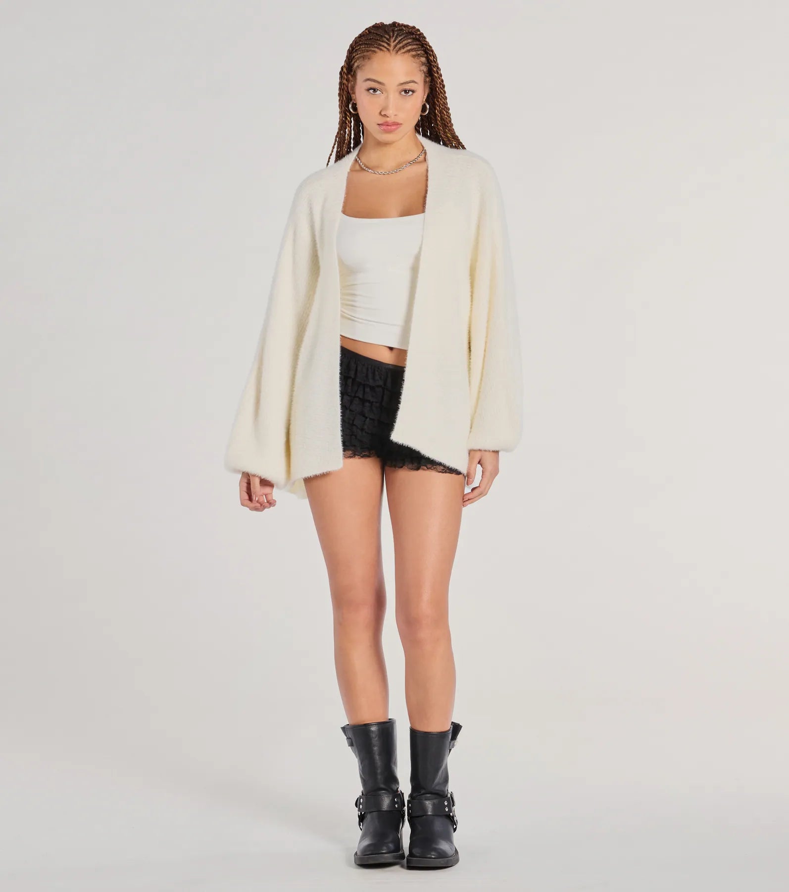 Cuddle Weather Eyelash Knit Cardigan
