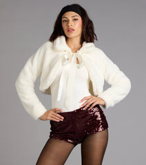 Wrapped in Luxe Faux Fur Jacket