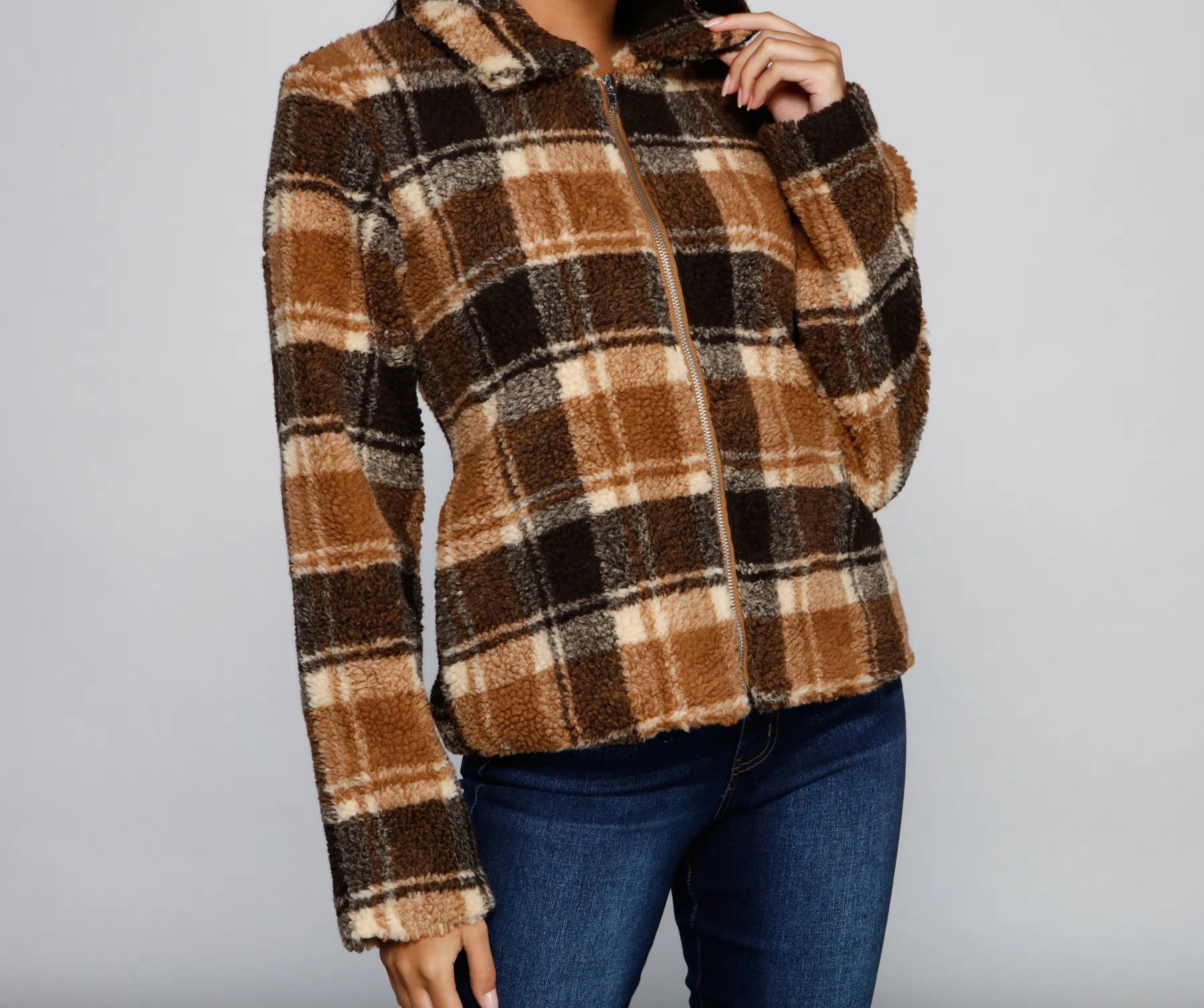 Pretty in Plaid Wubby Jacket