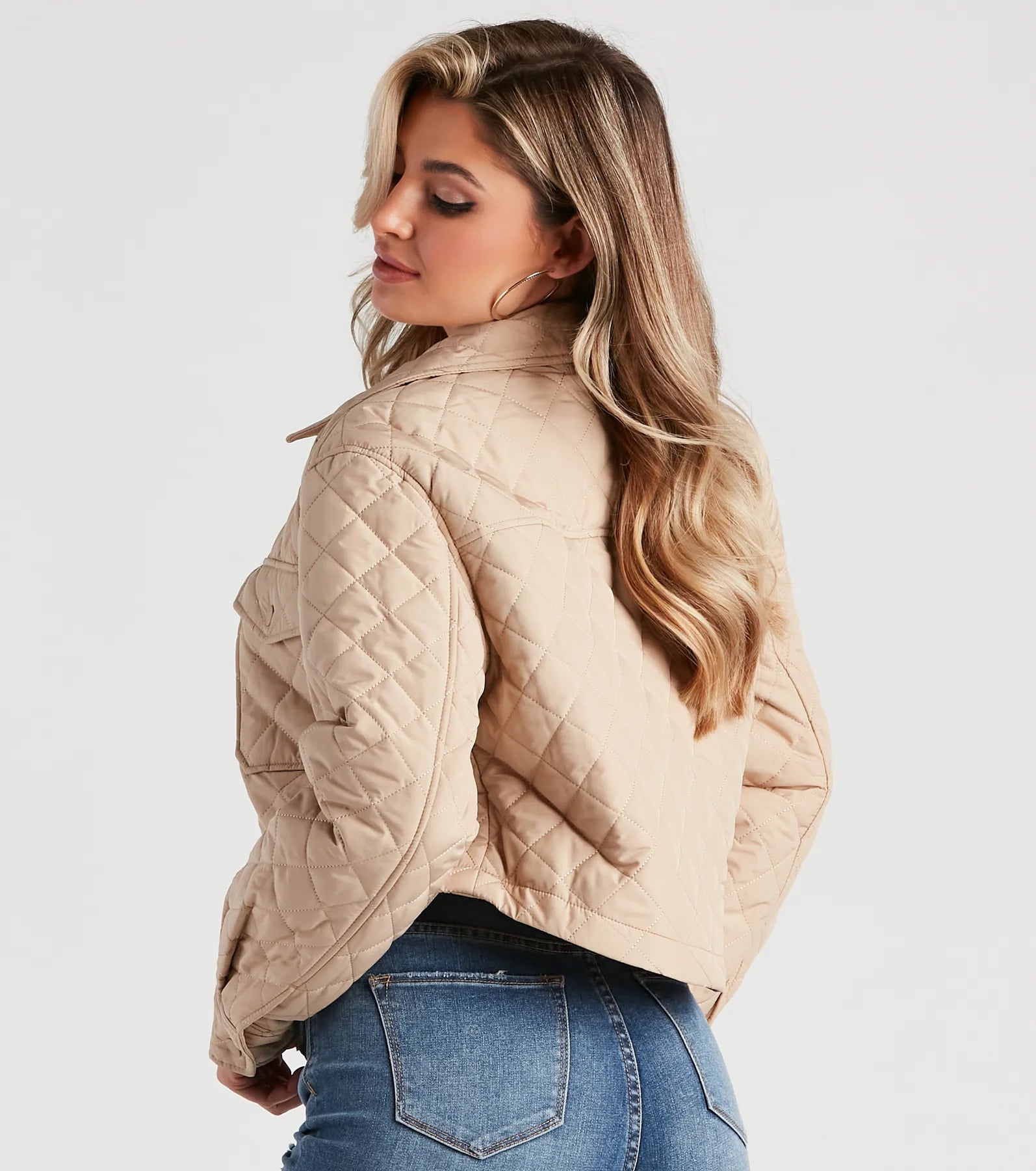 Stylish In The Chill Puffer Jacket