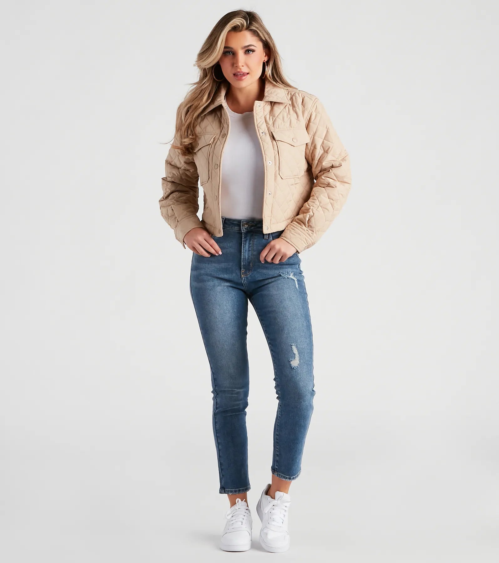 Stylish In The Chill Puffer Jacket