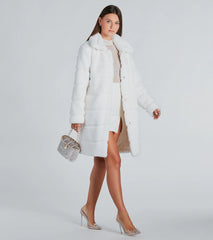 Feeling Extra Luxe Long Faux Fur Coat