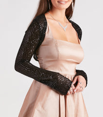 Bring The Shine Sequin Bolero