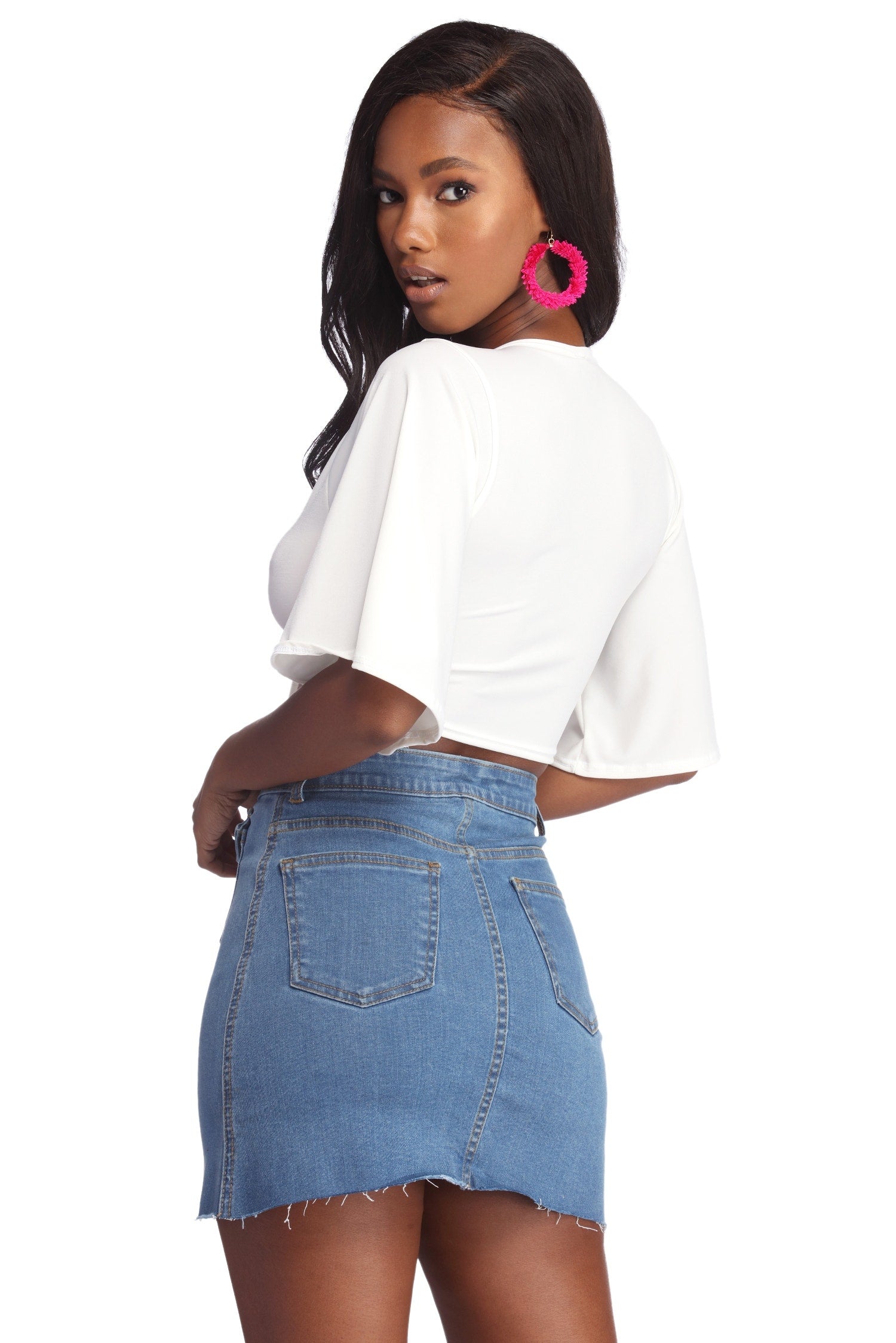 Tied To Fashion Crop Top