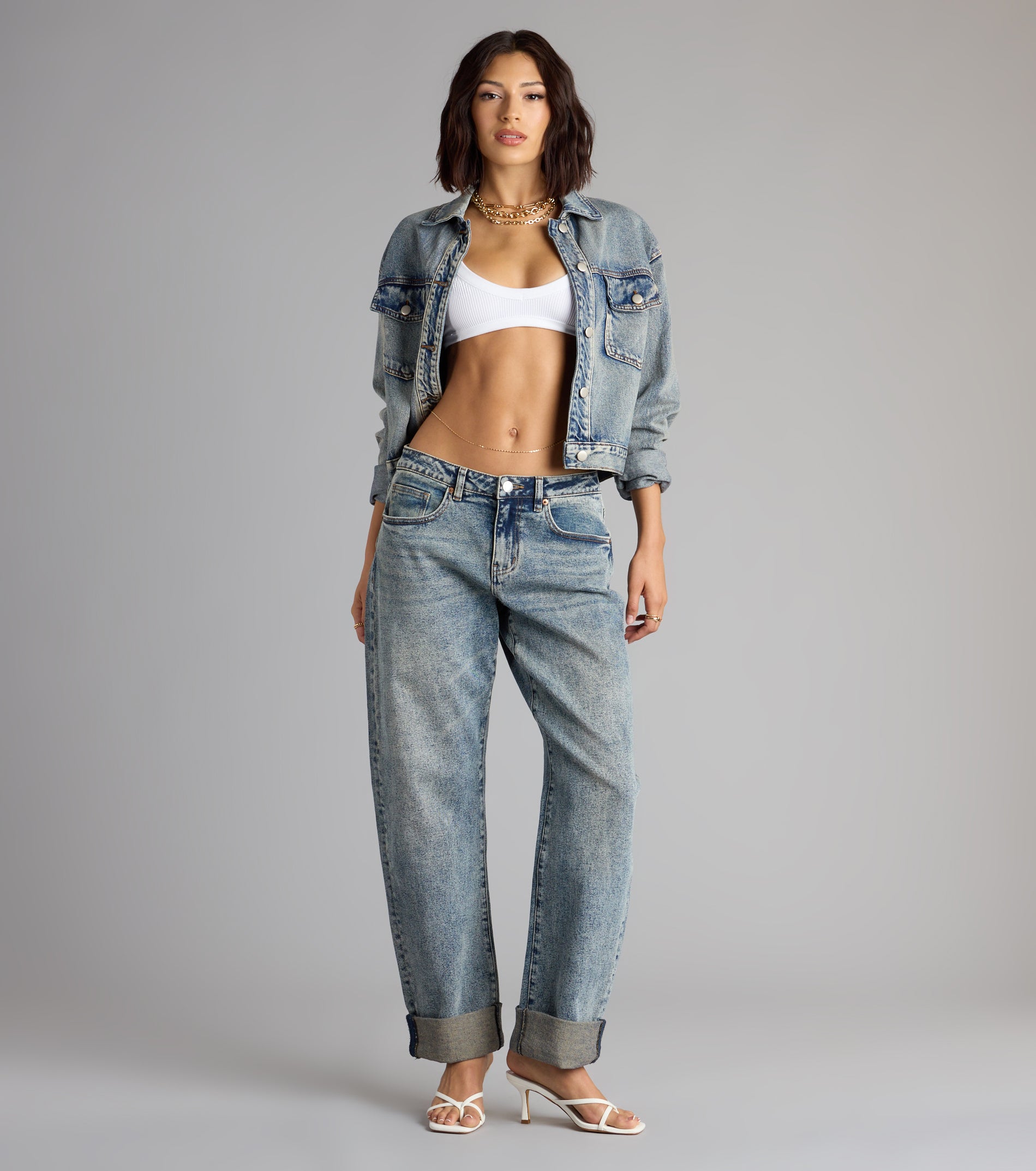 Vintage Vibes Trucker Denim Jacket