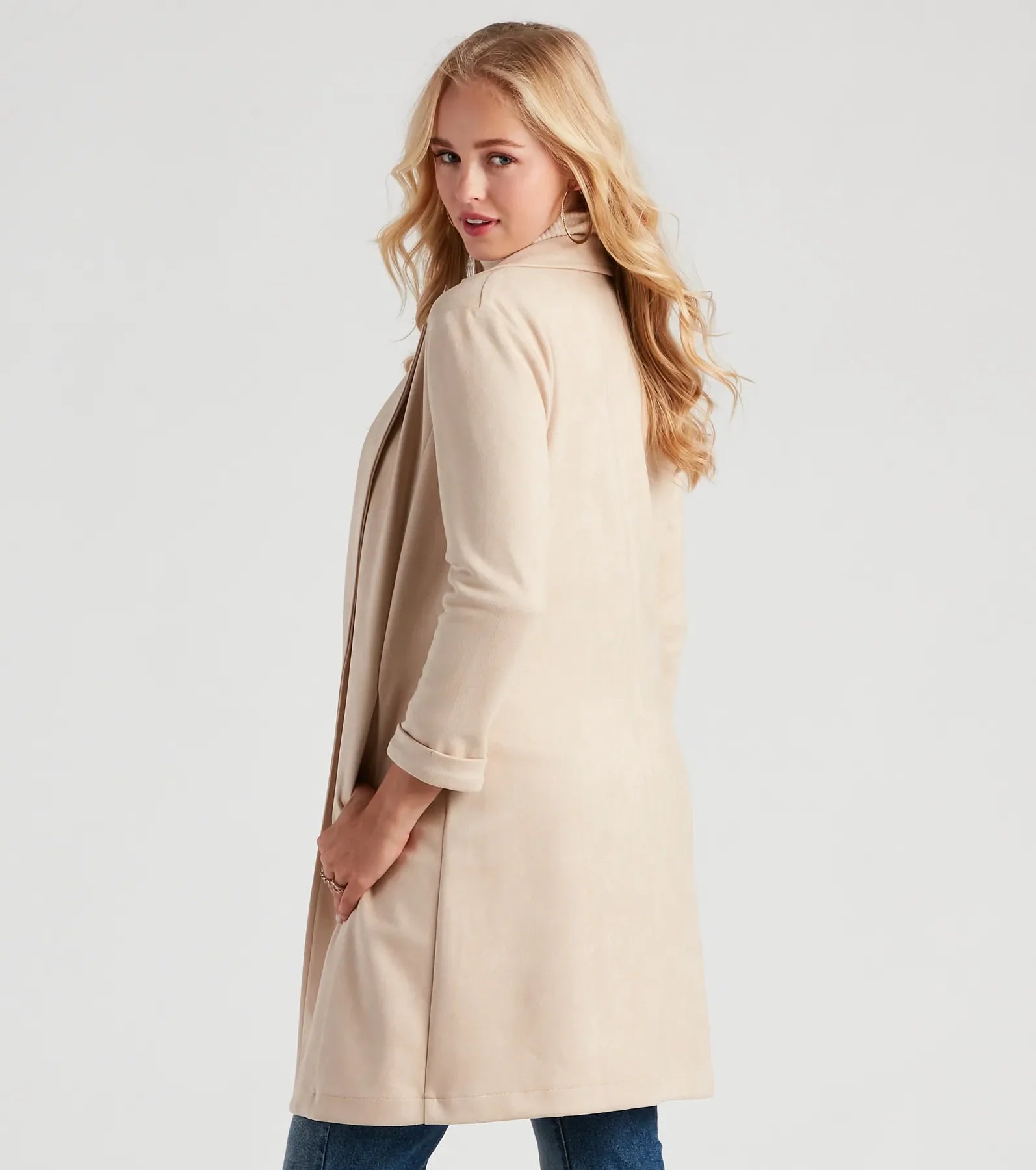 Polish Up Real Nice Long Blazer