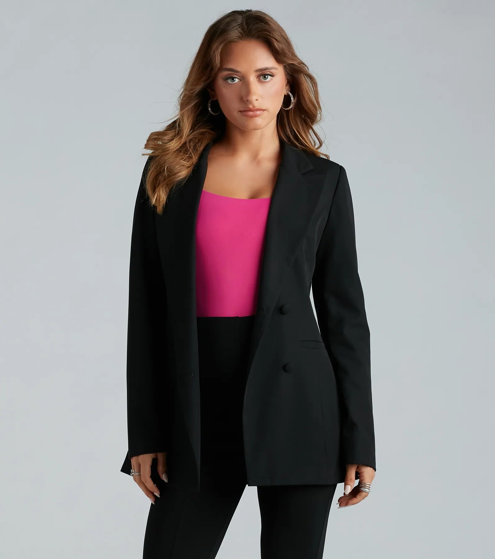 She Means Business Structured Blazer
