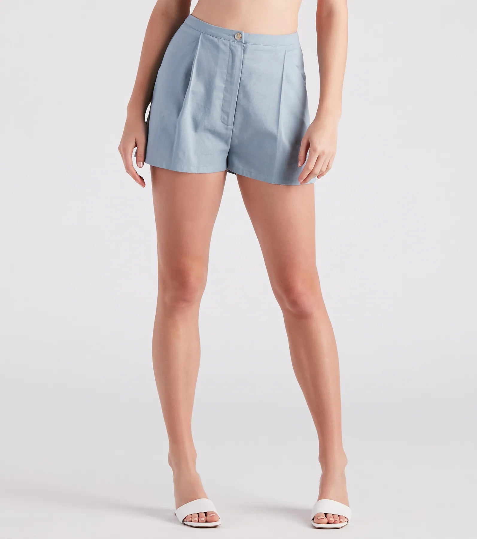 Casual And Chic Linen Shorts