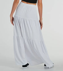 Flawless Duo Tiered Maxi Skirt