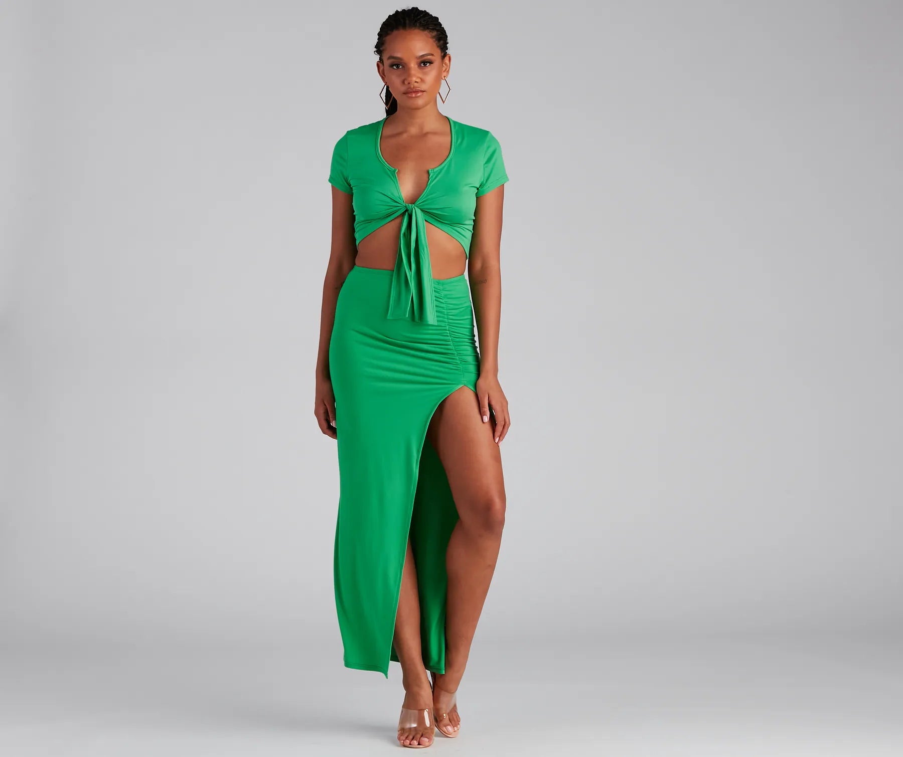 Keeping Knit Casual Maxi Skirt