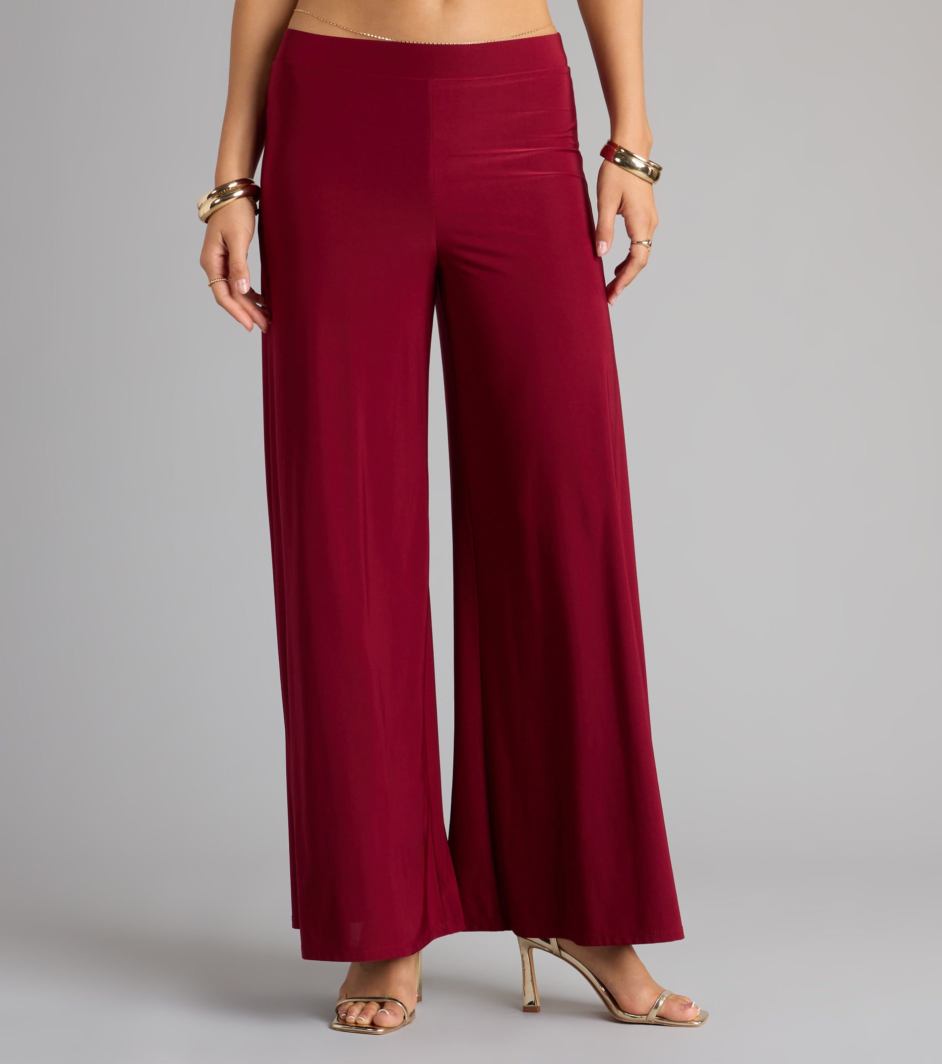 Luxe Girl Agenda Wide Leg Knit Pants