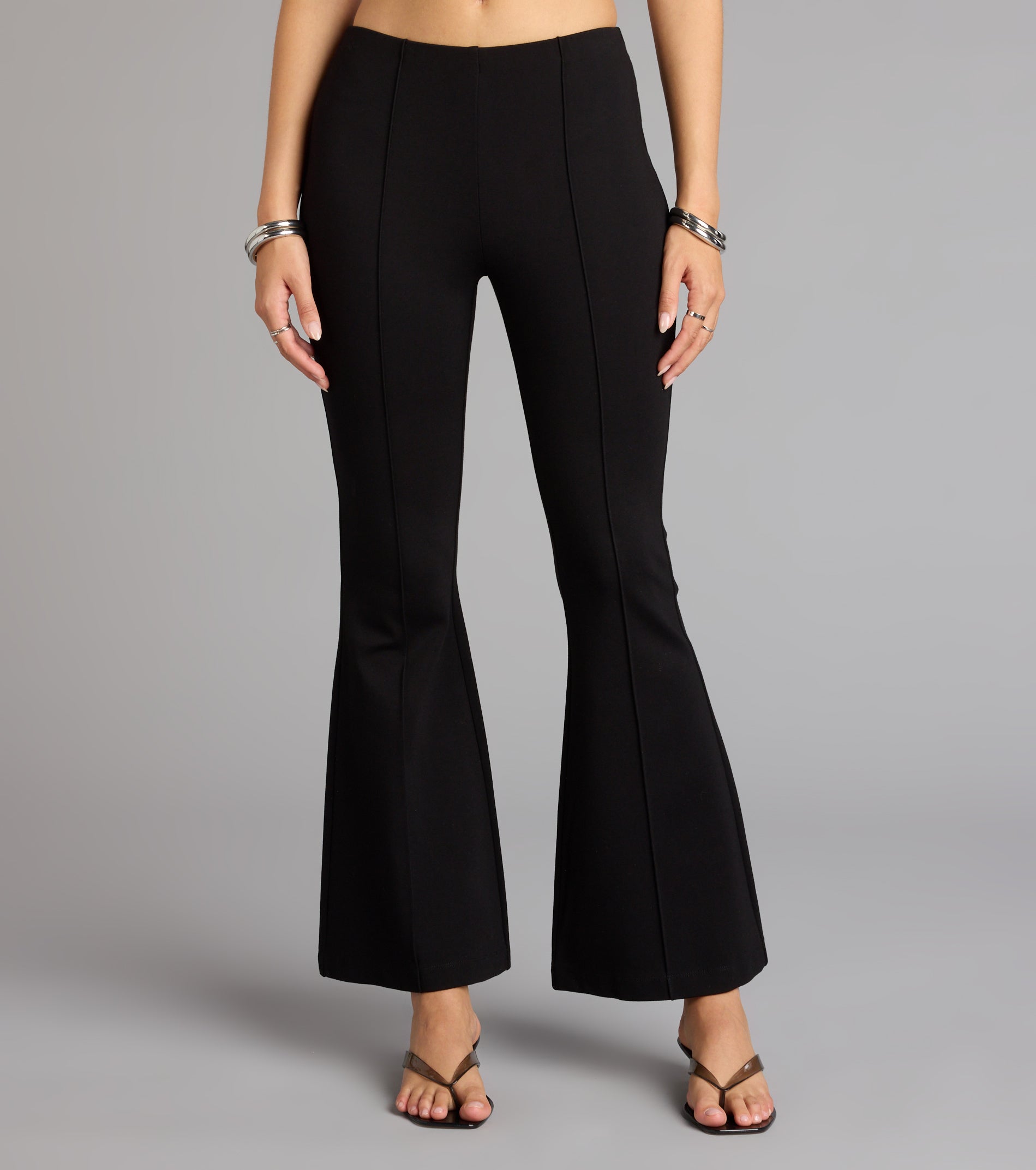 Your Strut Starts Here Ponte Flare Pants
