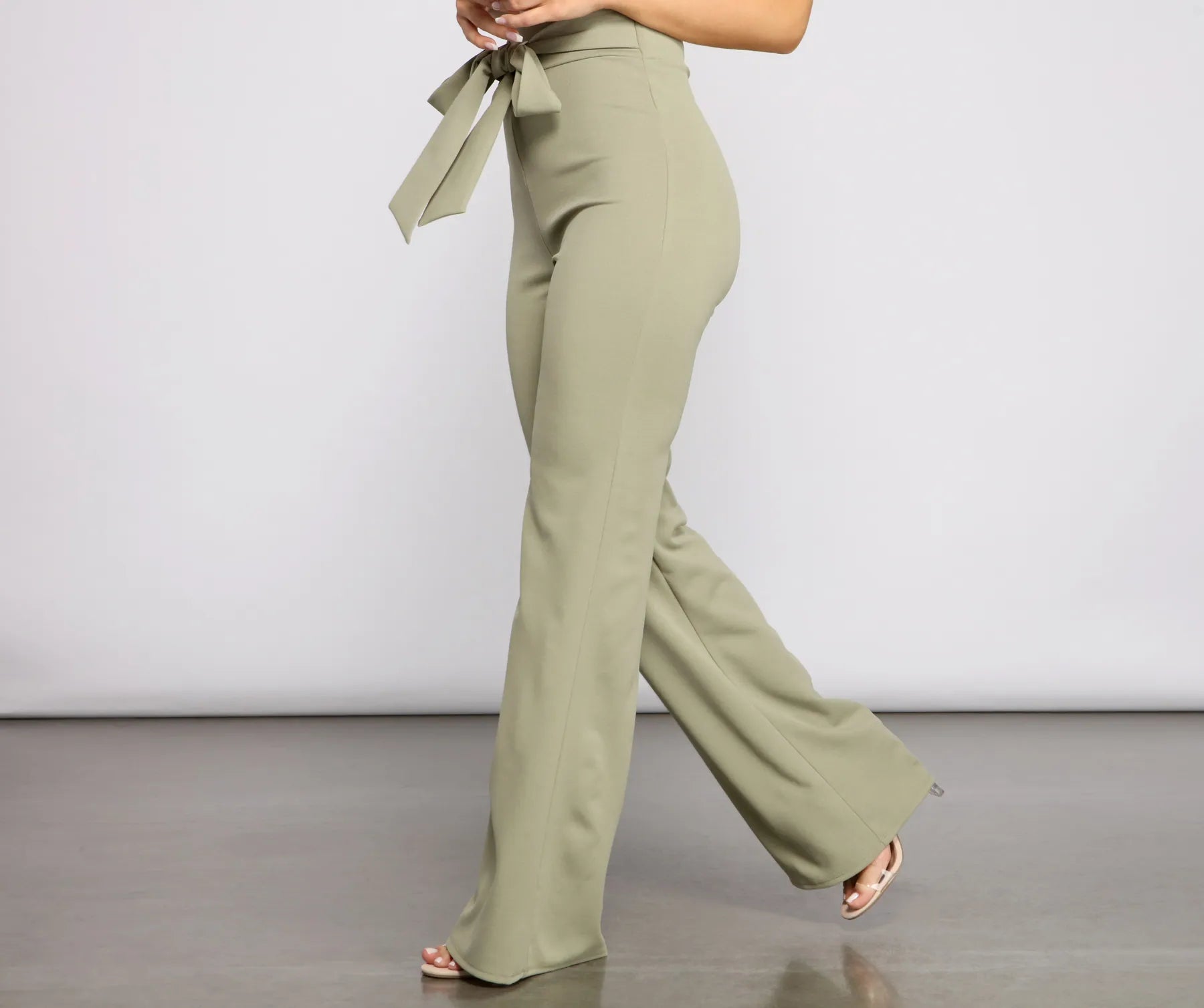 Sealed With Style Tie-Waist Pants