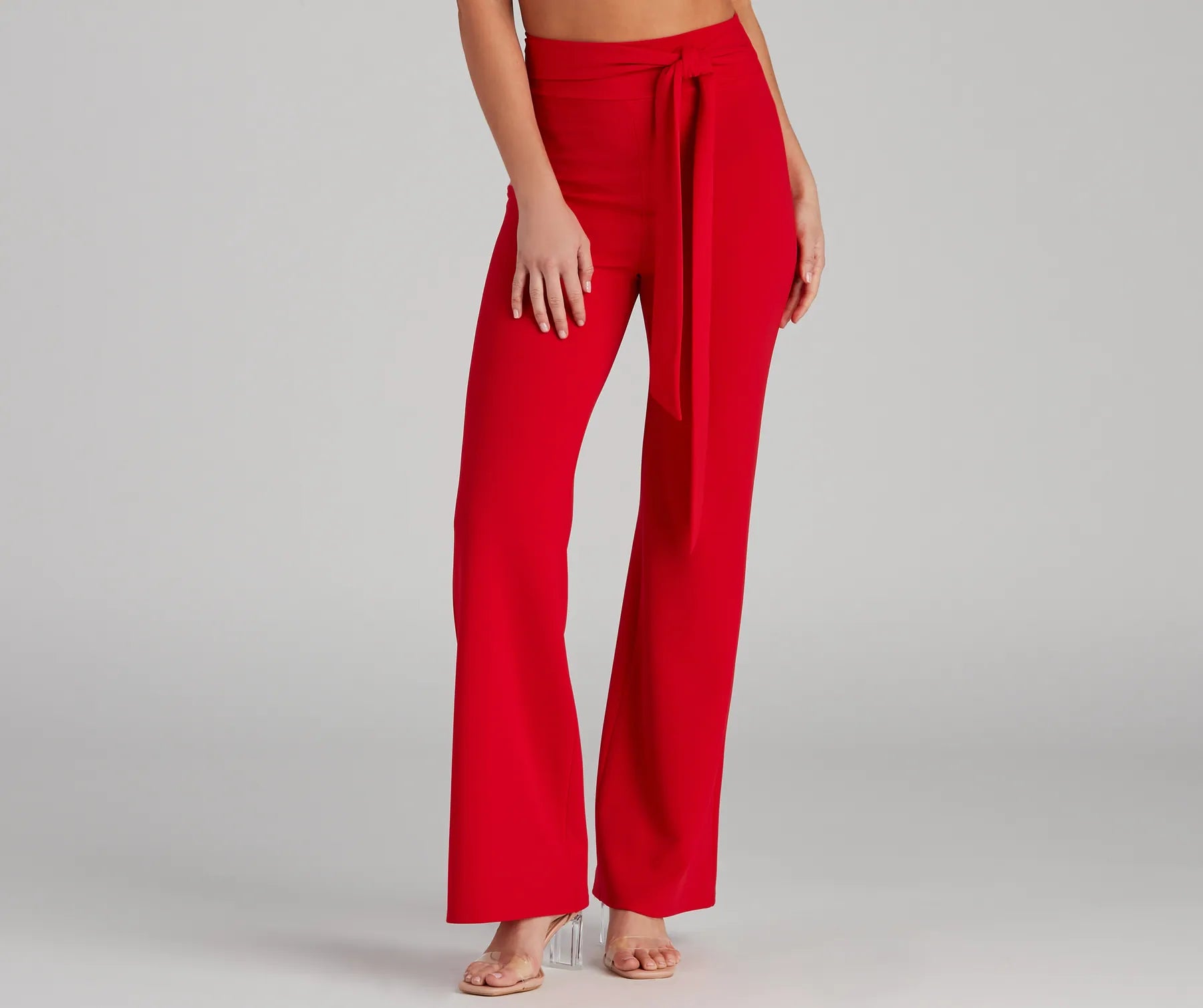 Sealed With Style Tie-Waist Pants