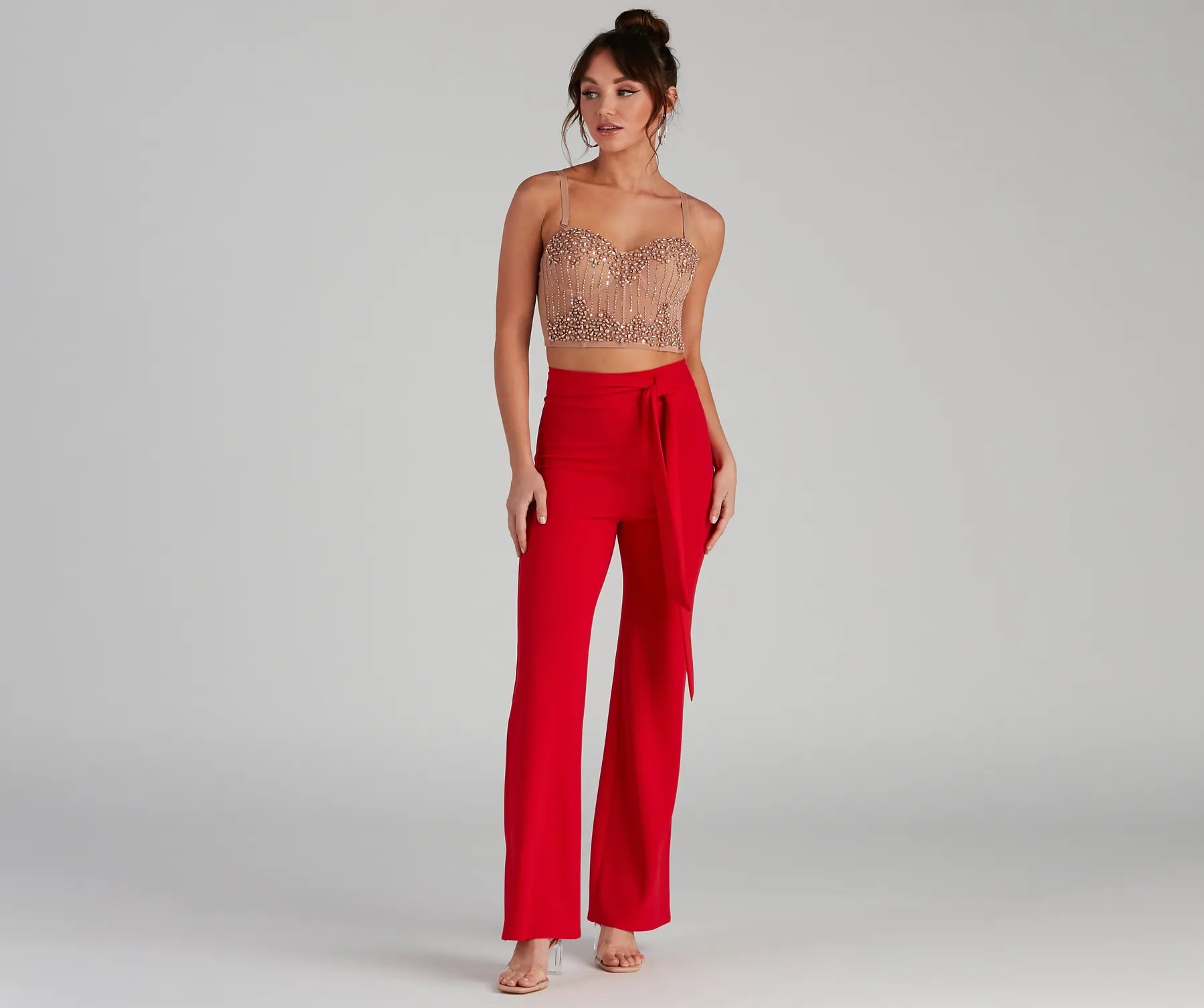 Sealed With Style Tie-Waist Pants