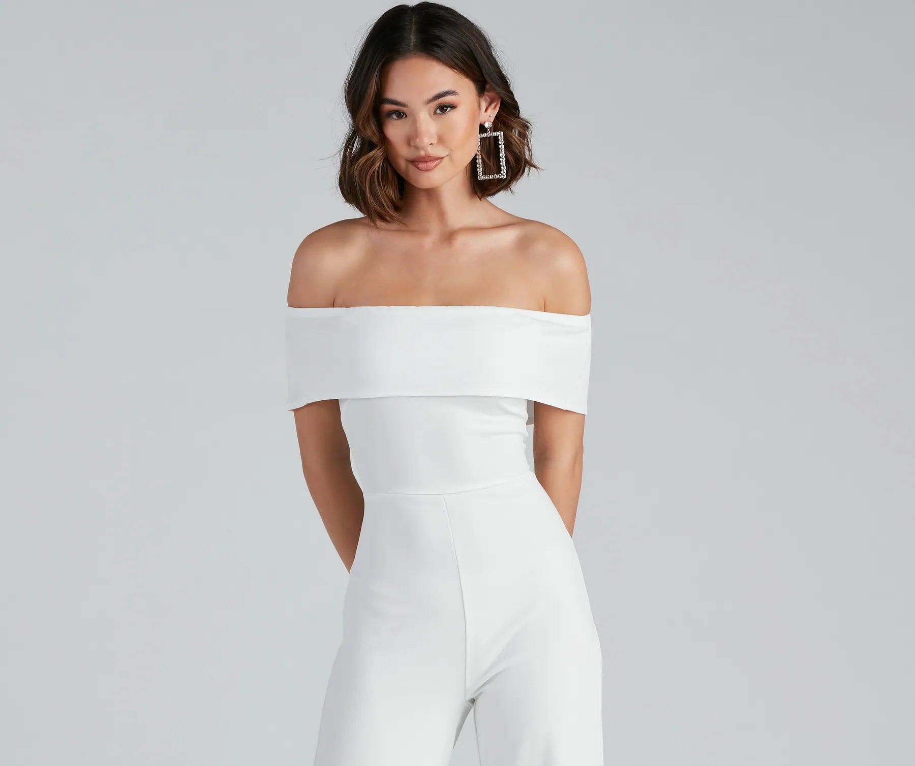 Iconic Glam Wide Leg Jumpsuit