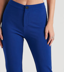 Right Moves Crepe Trouser Pants