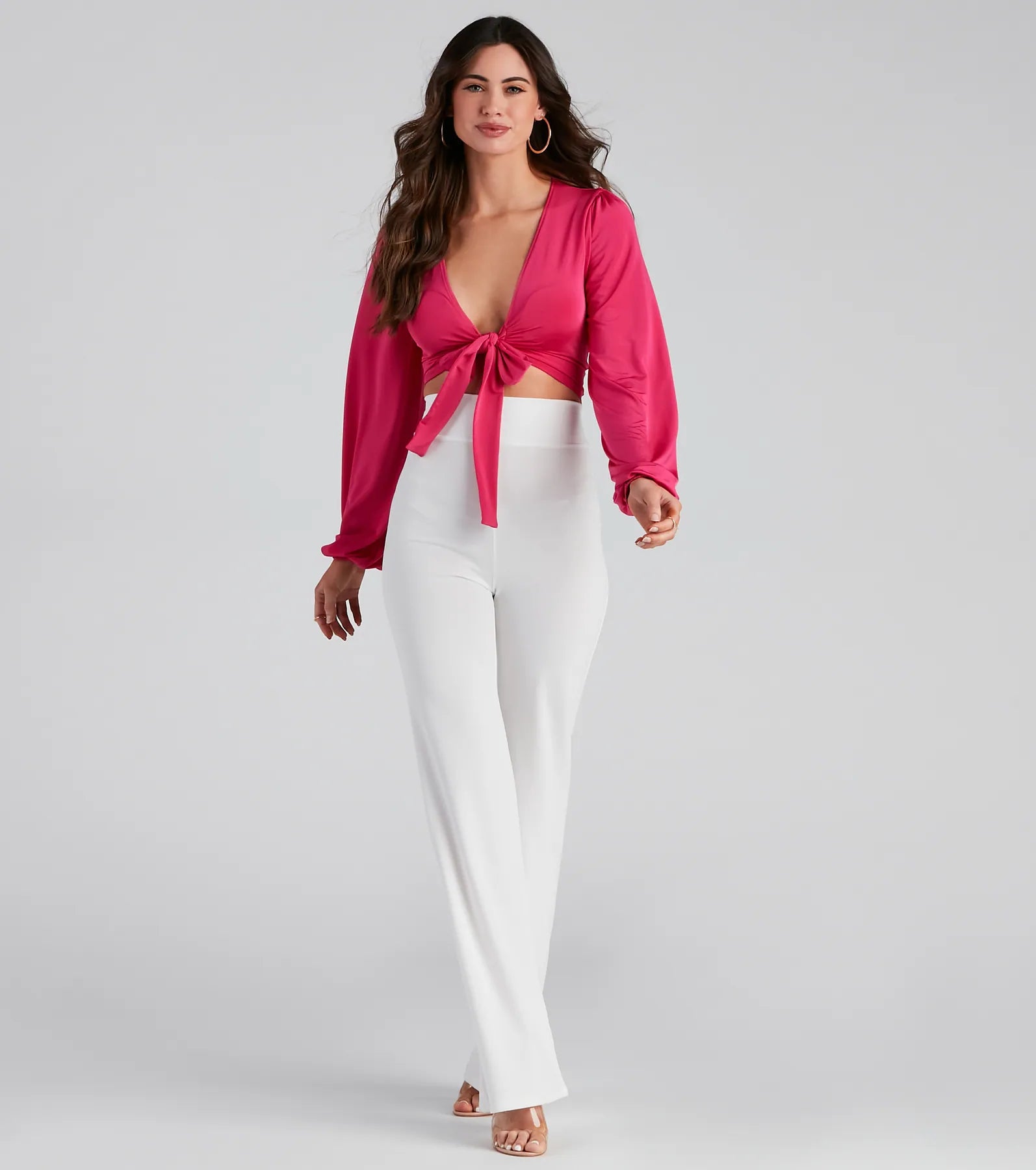 Sealed With Style Tie-Waist Pants