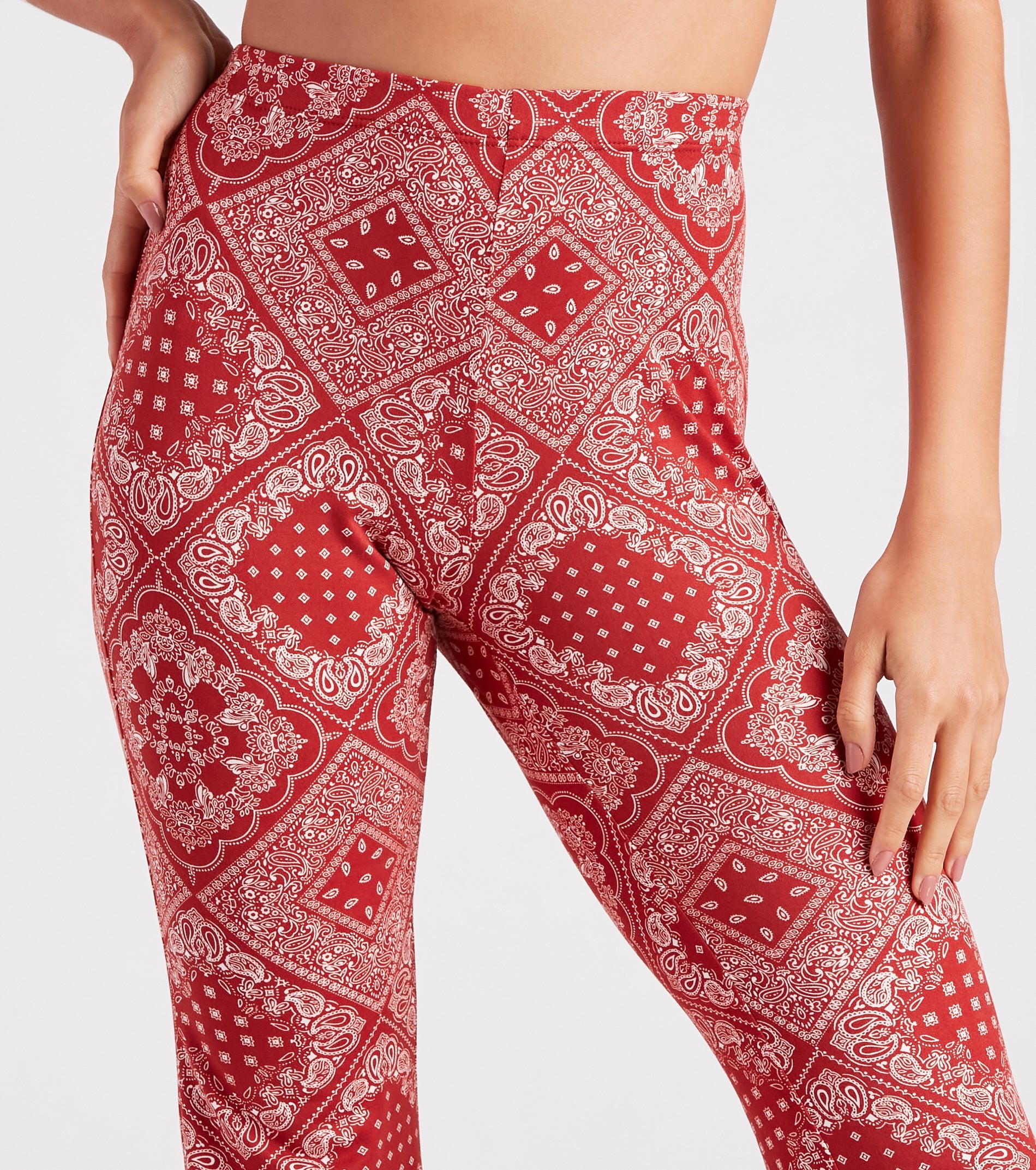 Bandana Bandit Paisley Boho Flare Pants