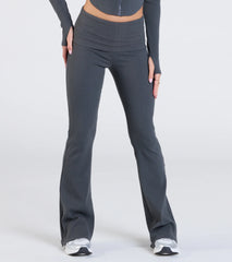 At Your Leisure Mid-Rise Flare Pants