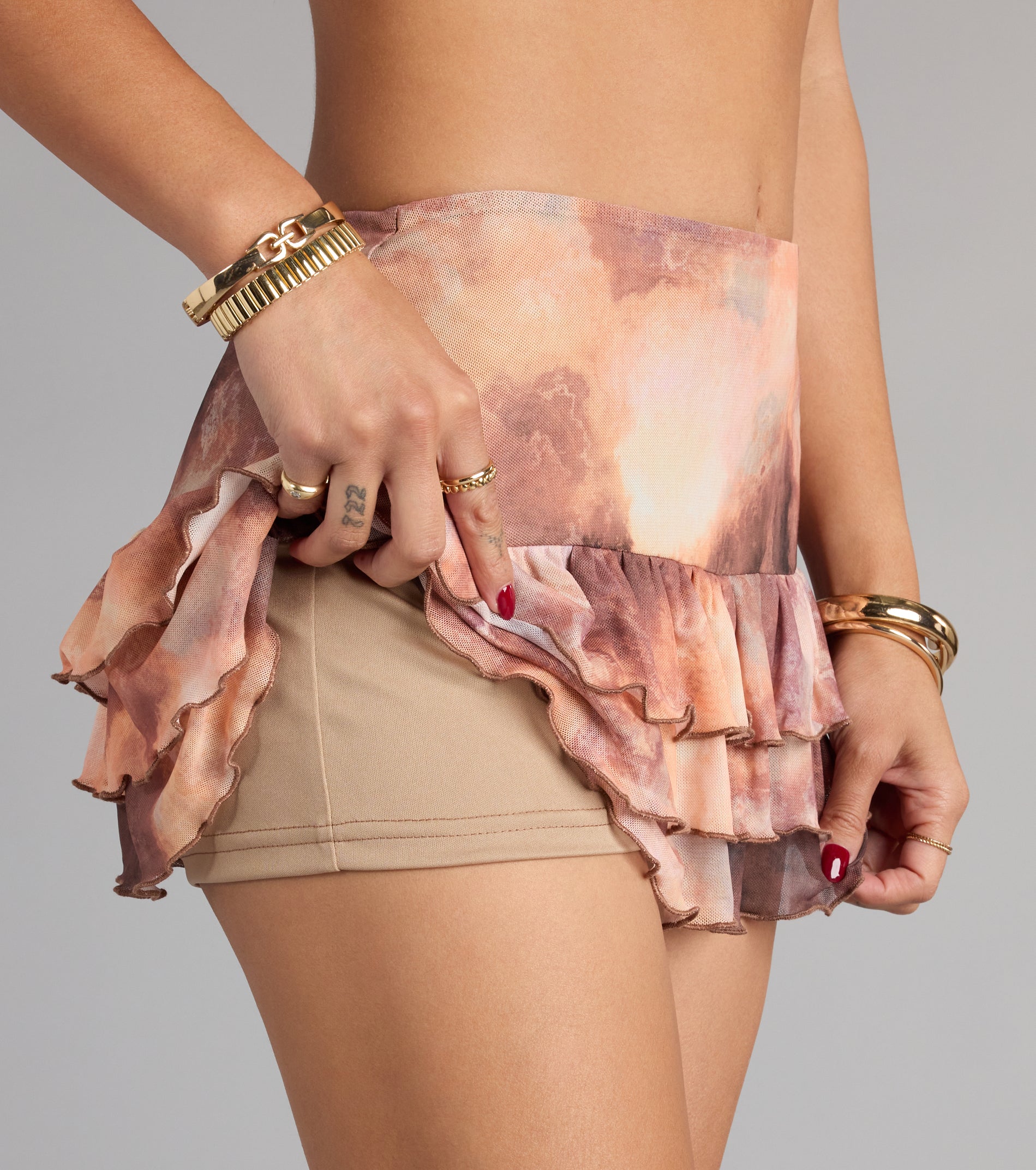 Flirt on Repeat Ruffle Skort