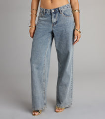 Everyday Icon 93 Wide-Leg Denim Jeans