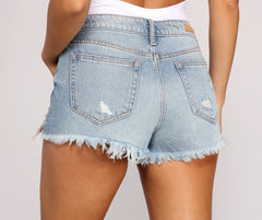 High-Rise Slim Straight Jeans