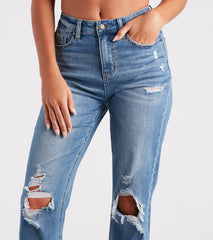 Savannah High-Rise Straight-Leg Jeans by Windsor Denim