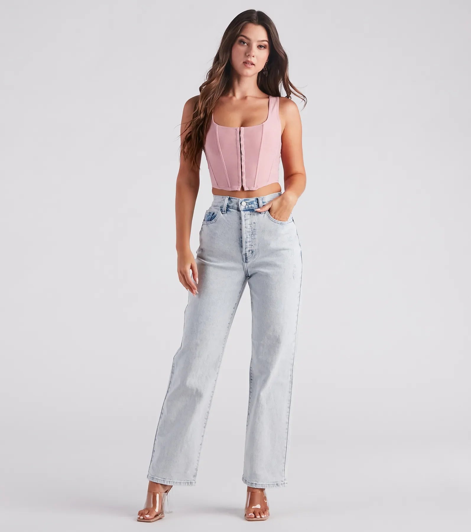Not Your Babe High-Rise Boyfriend Jeans