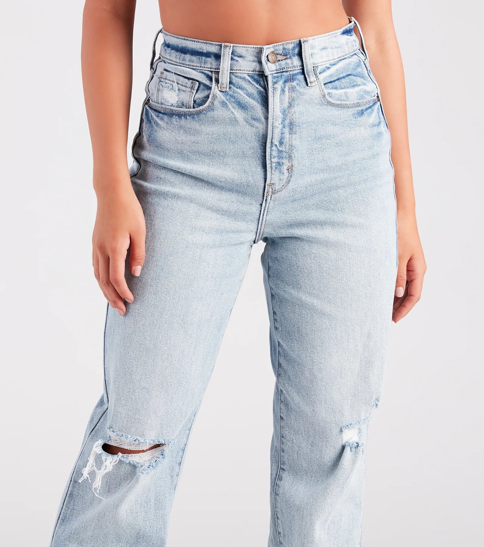 Total Mood High-Rise Boyfriend Denim Jeans