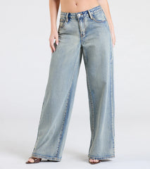 Fresh Take Mid-Rise Baggy Denim Jeans