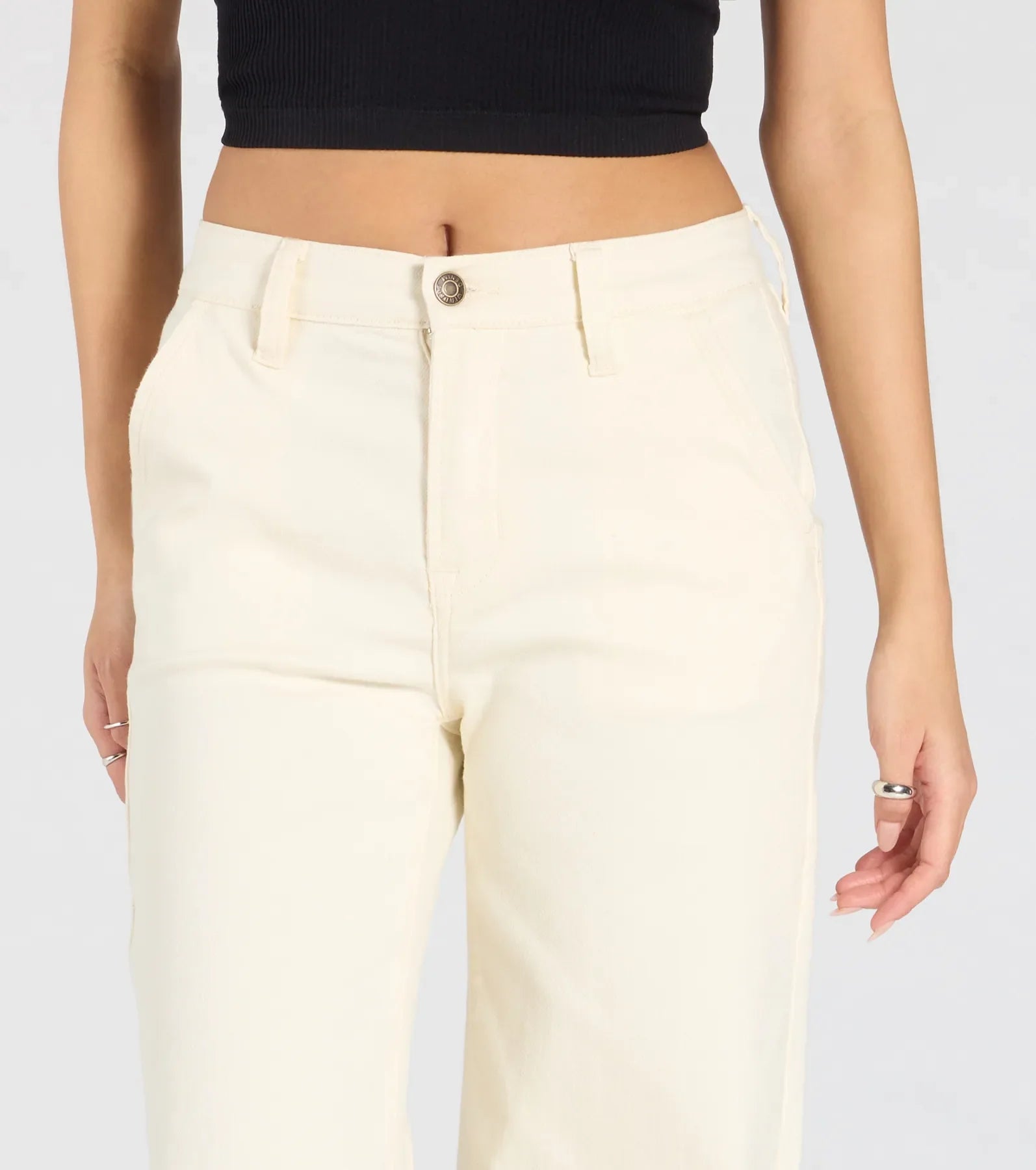 Perfect Day High-Rise Straight Leg Denim Jeans