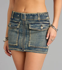 Cool Factor Belted Cargo Skort