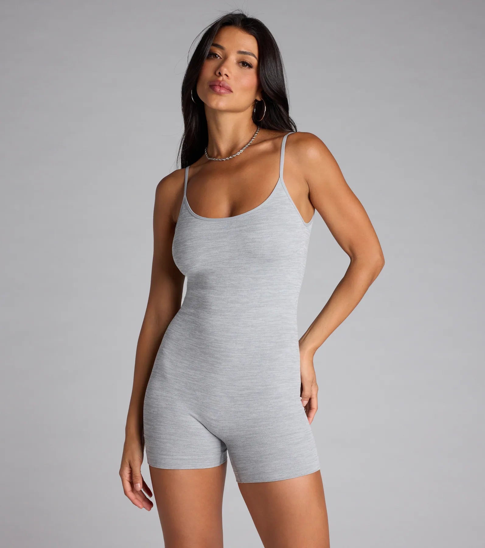 One and Done Knit Sleeveless Romper