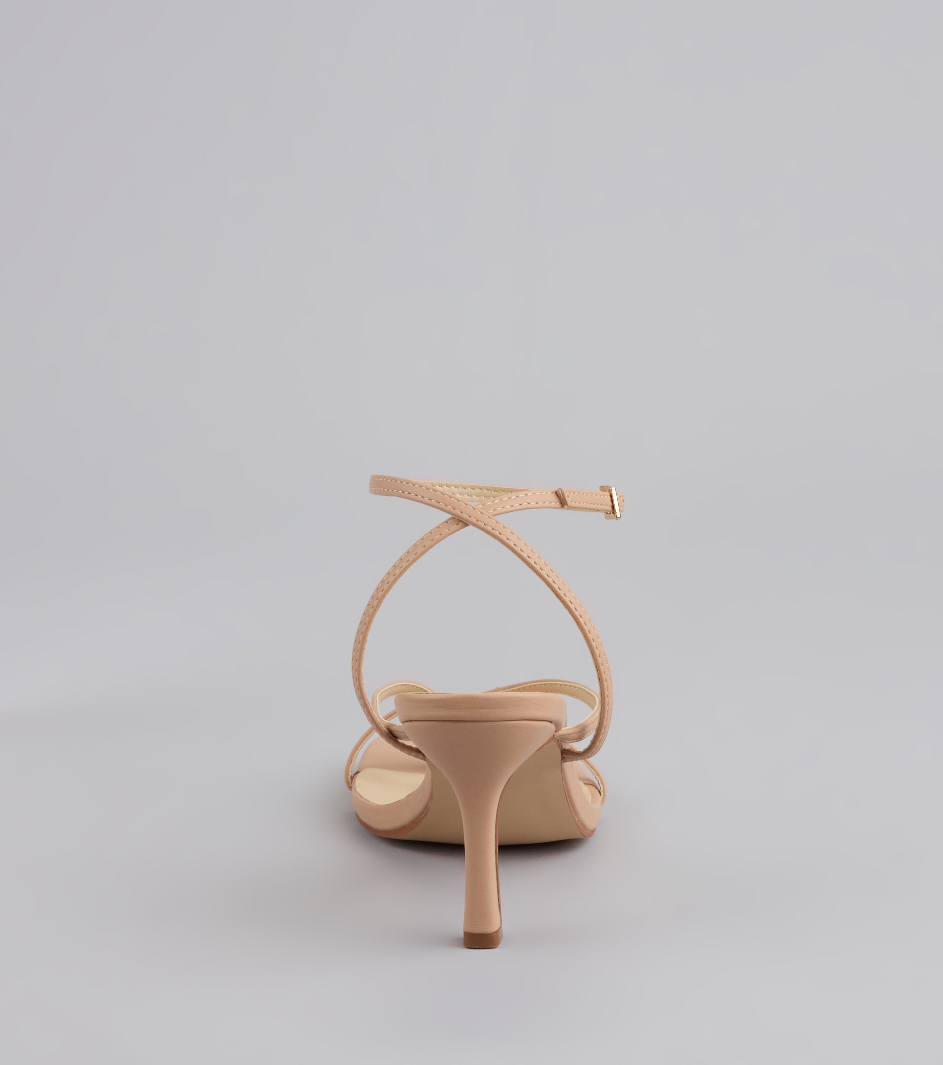 Strut Factor Thong Strappy Stiletto Heels