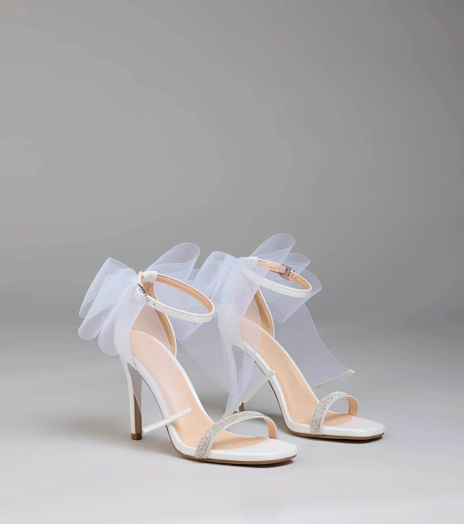 Tied With A Bow Stiletto Heels