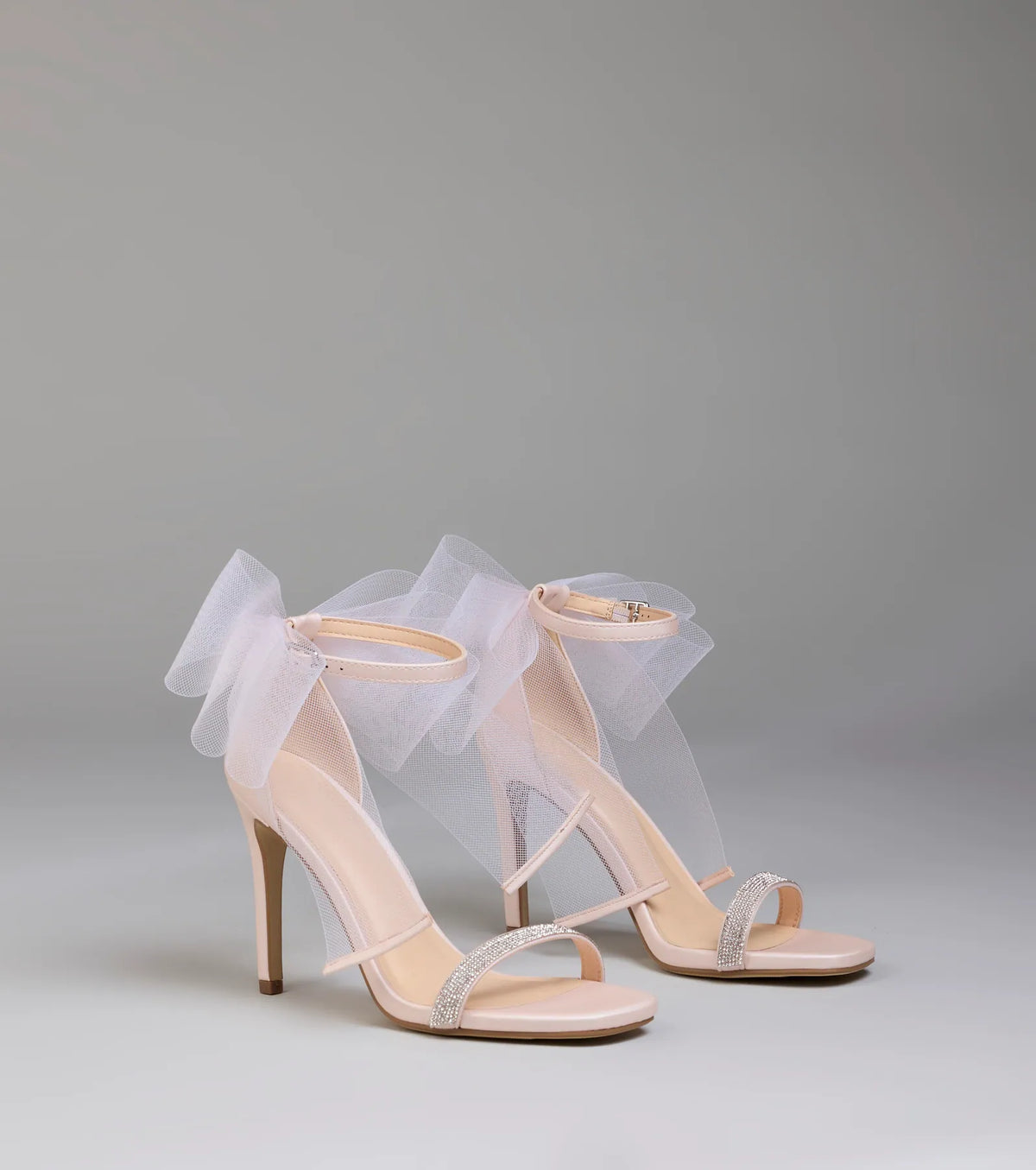 Tied With A Bow Stiletto Heels