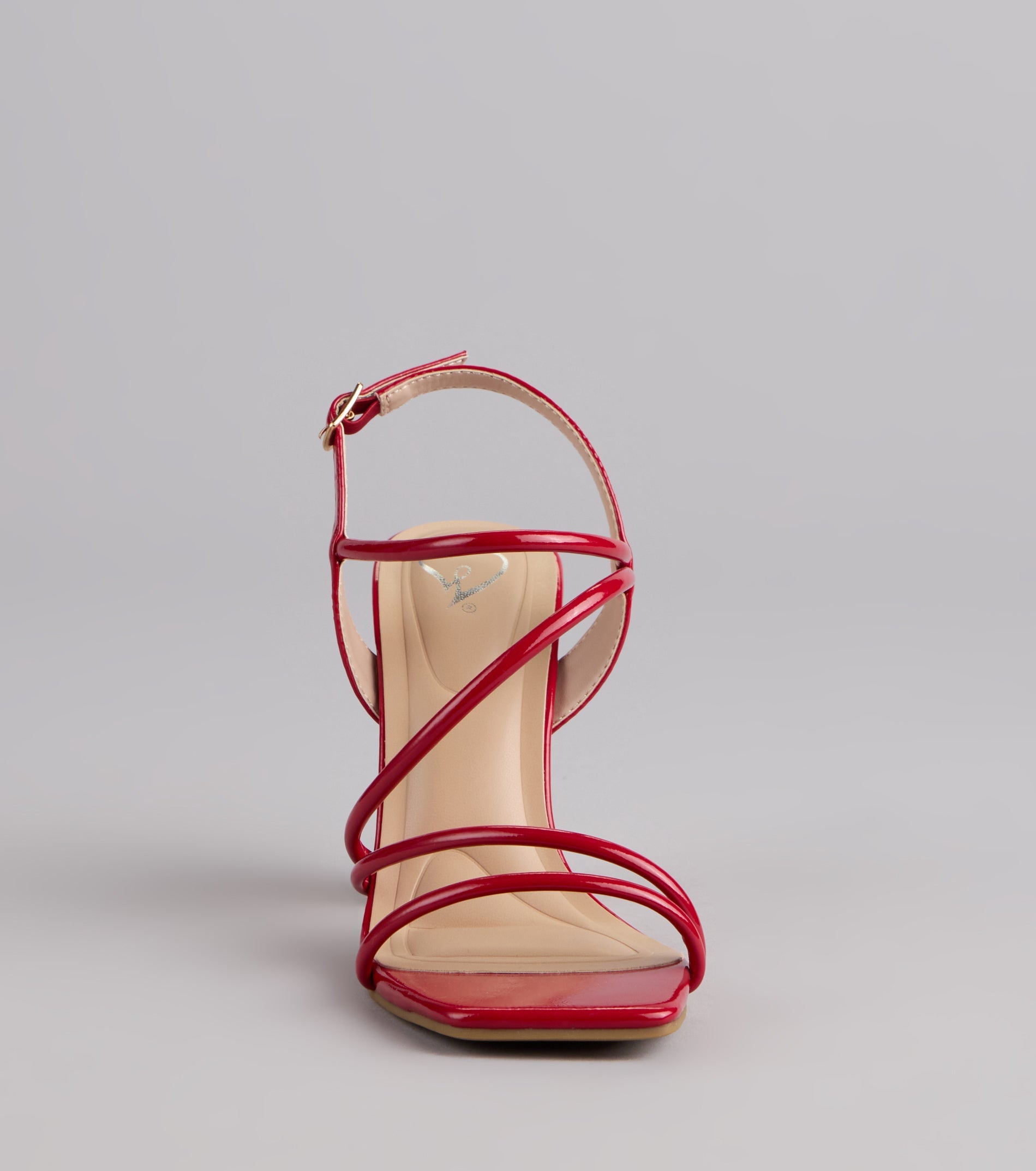 Serving Drama Strappy Block Heels