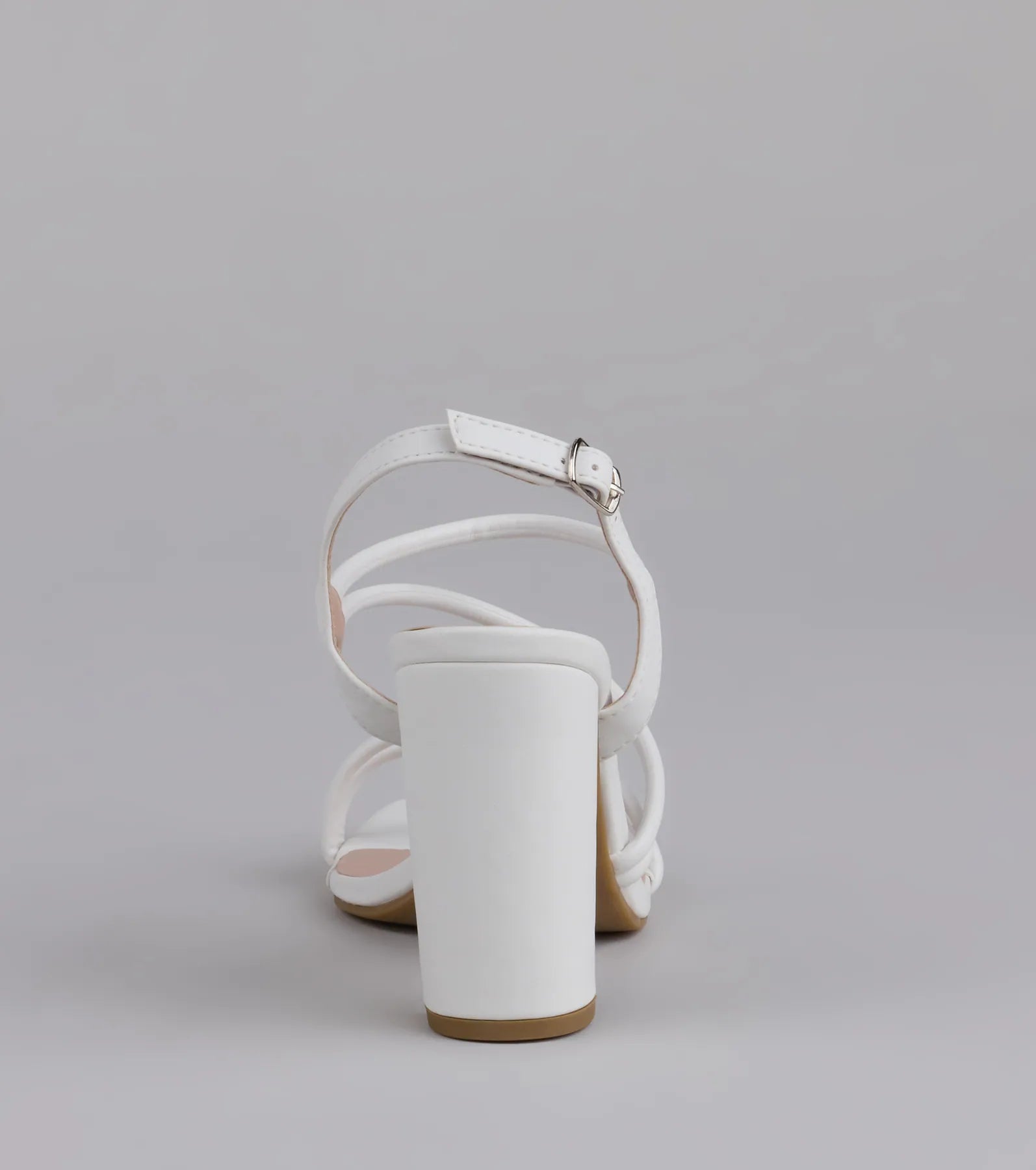 Flirt Mode Activated Strappy Block Heels