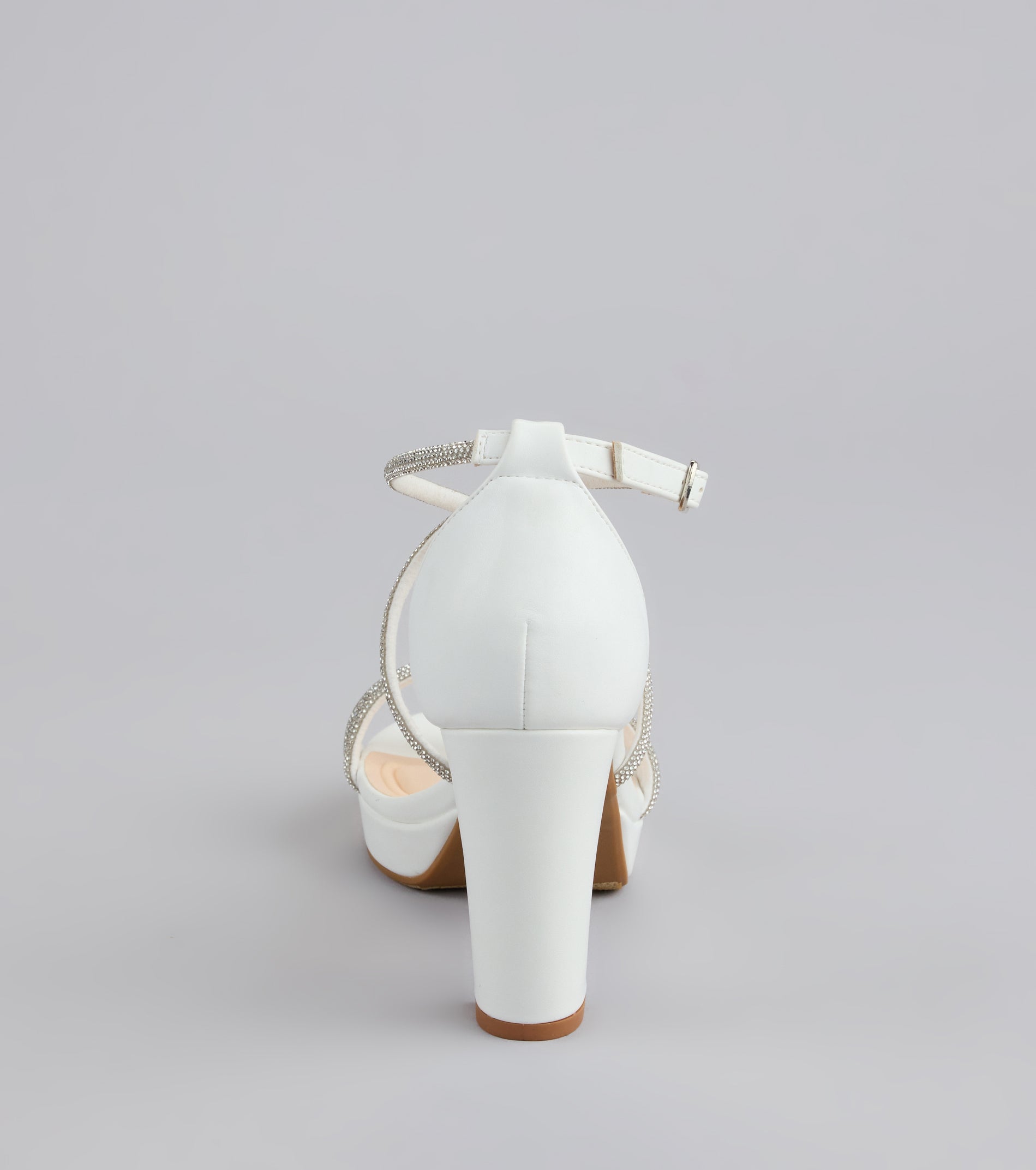 Made To Dazzle Rhinestone Platform Heels