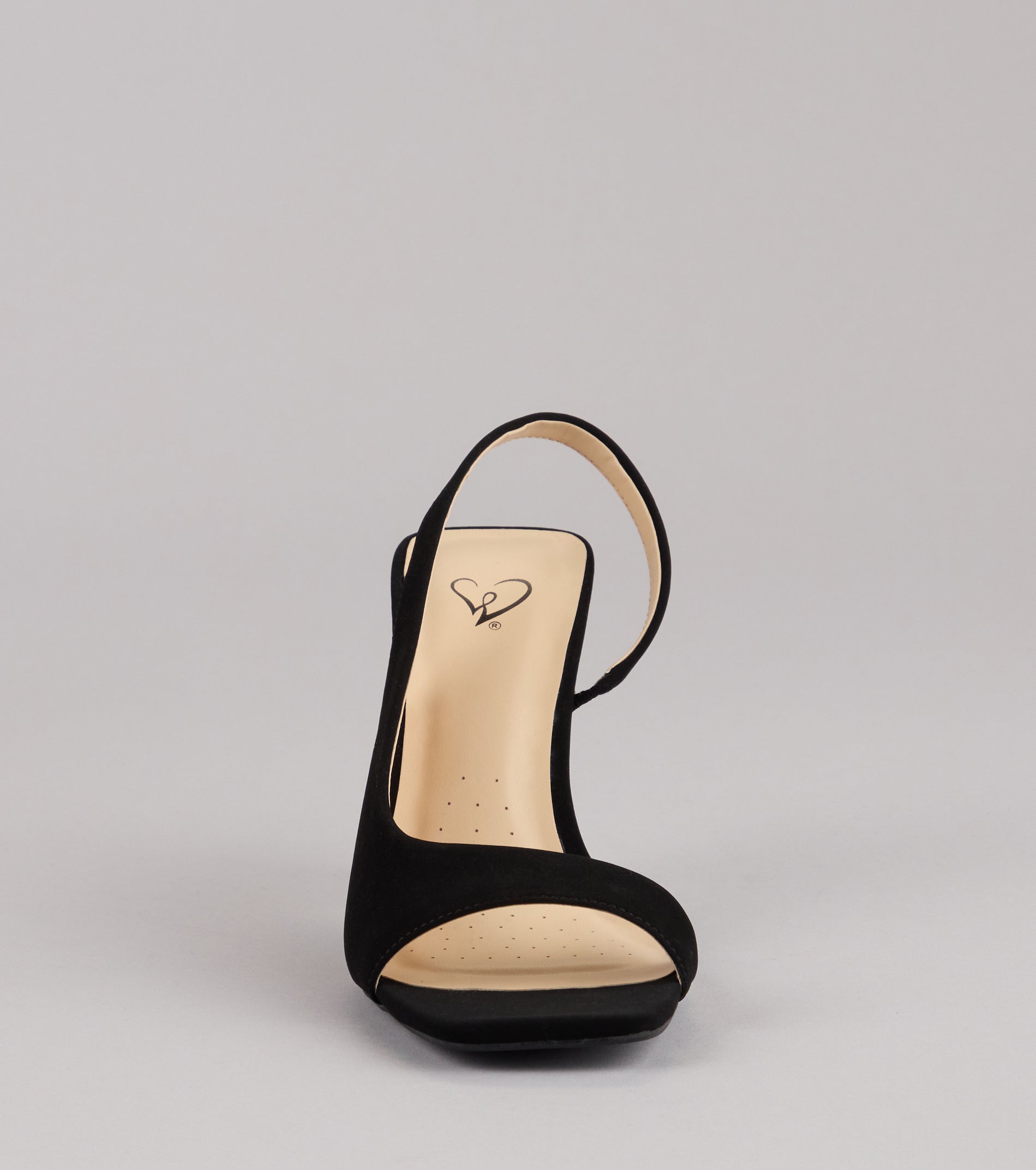 Strut Ready Sling-Back Stiletto Pumps