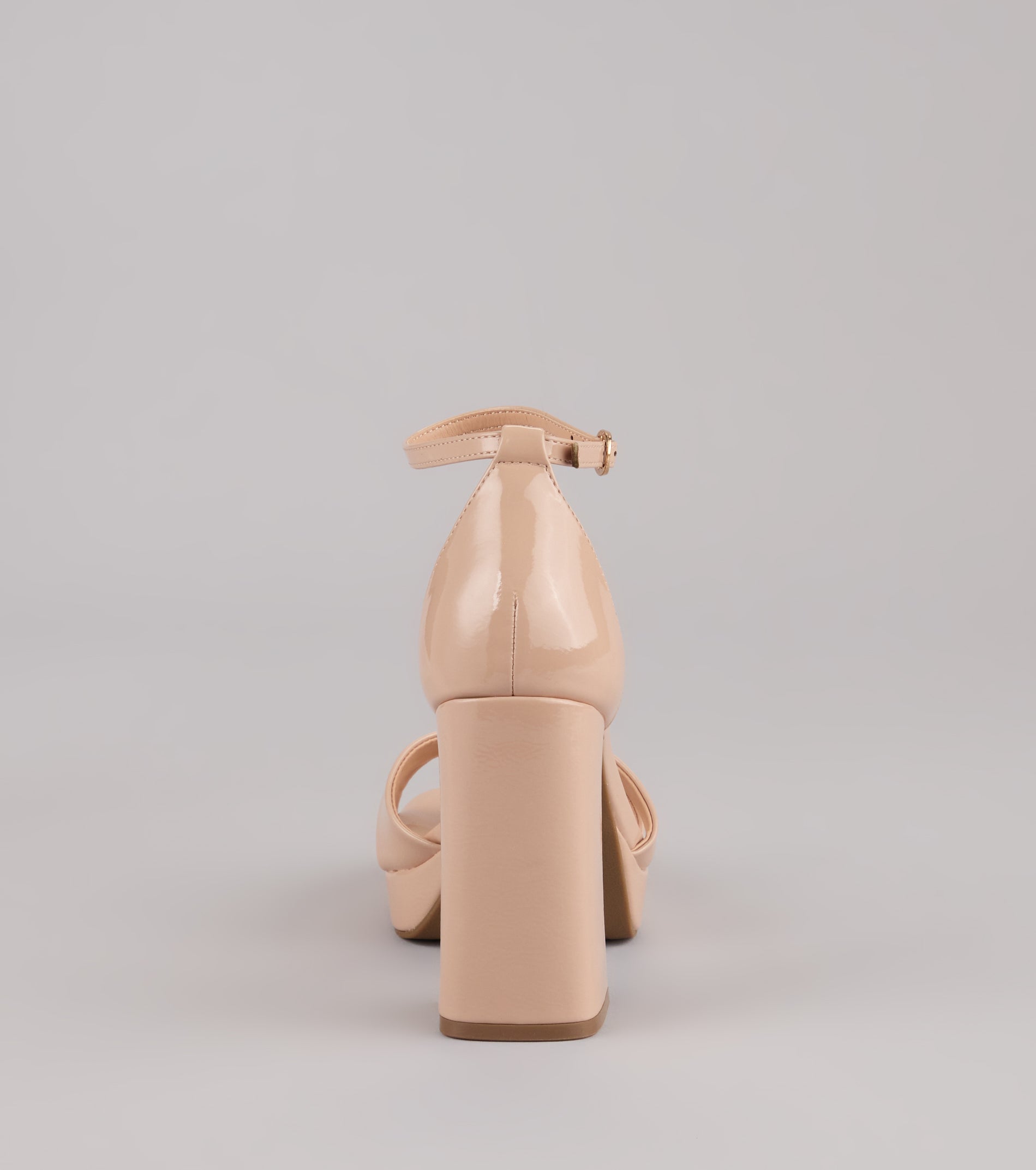 Weekend Glam Platform Block Heels