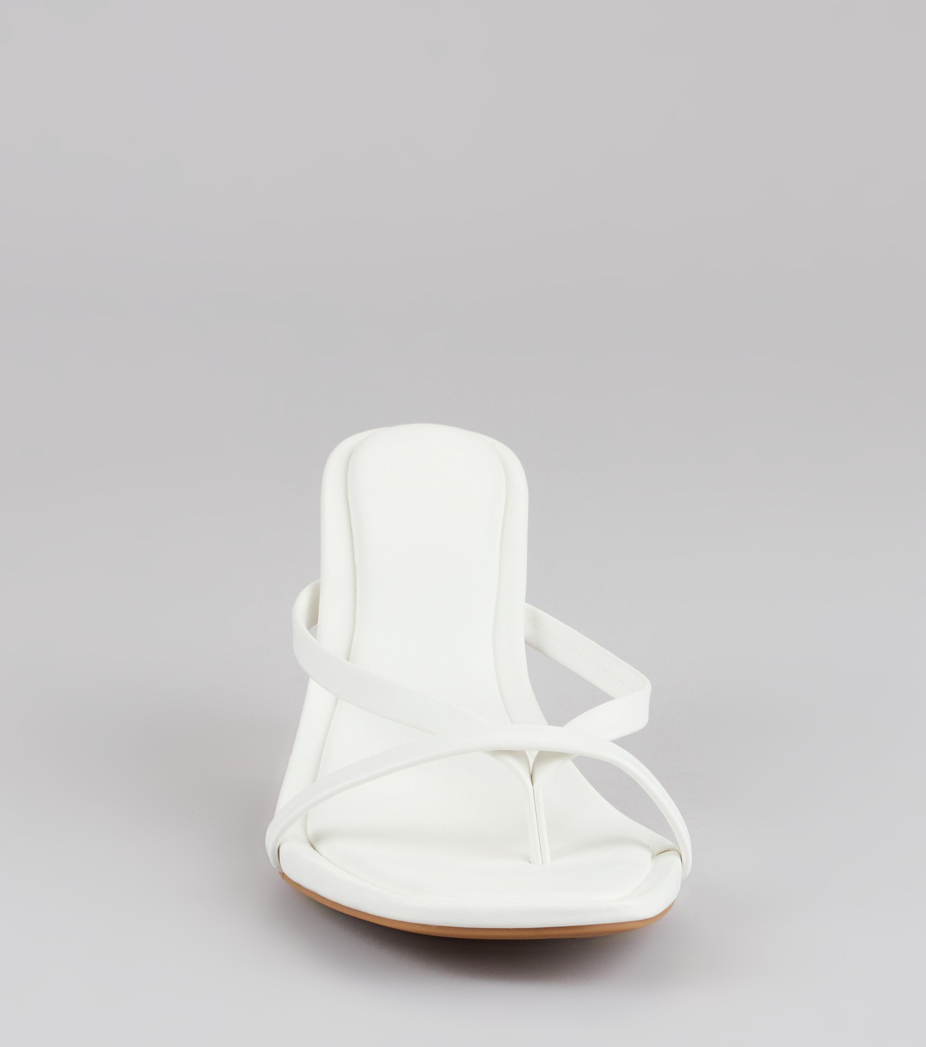 Sips And Sunshine Strappy Thong Mules