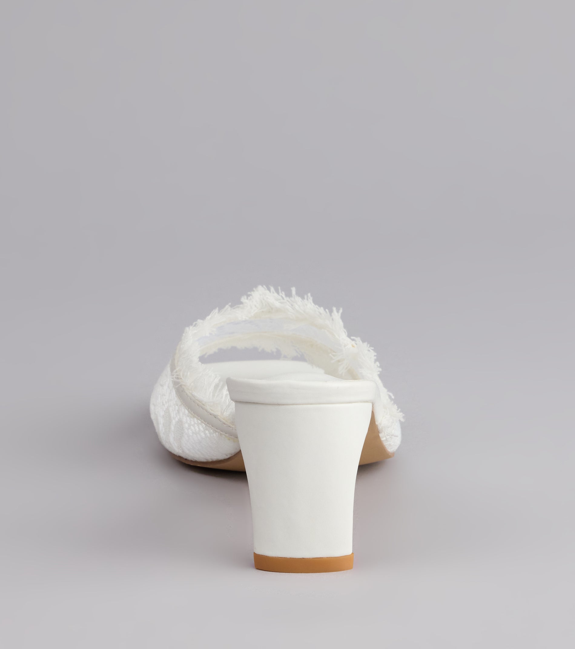 Keep It Cute Lace Strap Mules