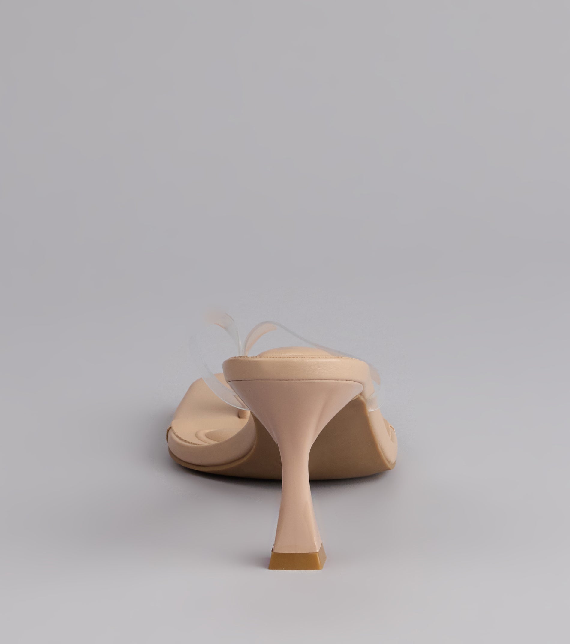 Strut And Stun Thong Mules