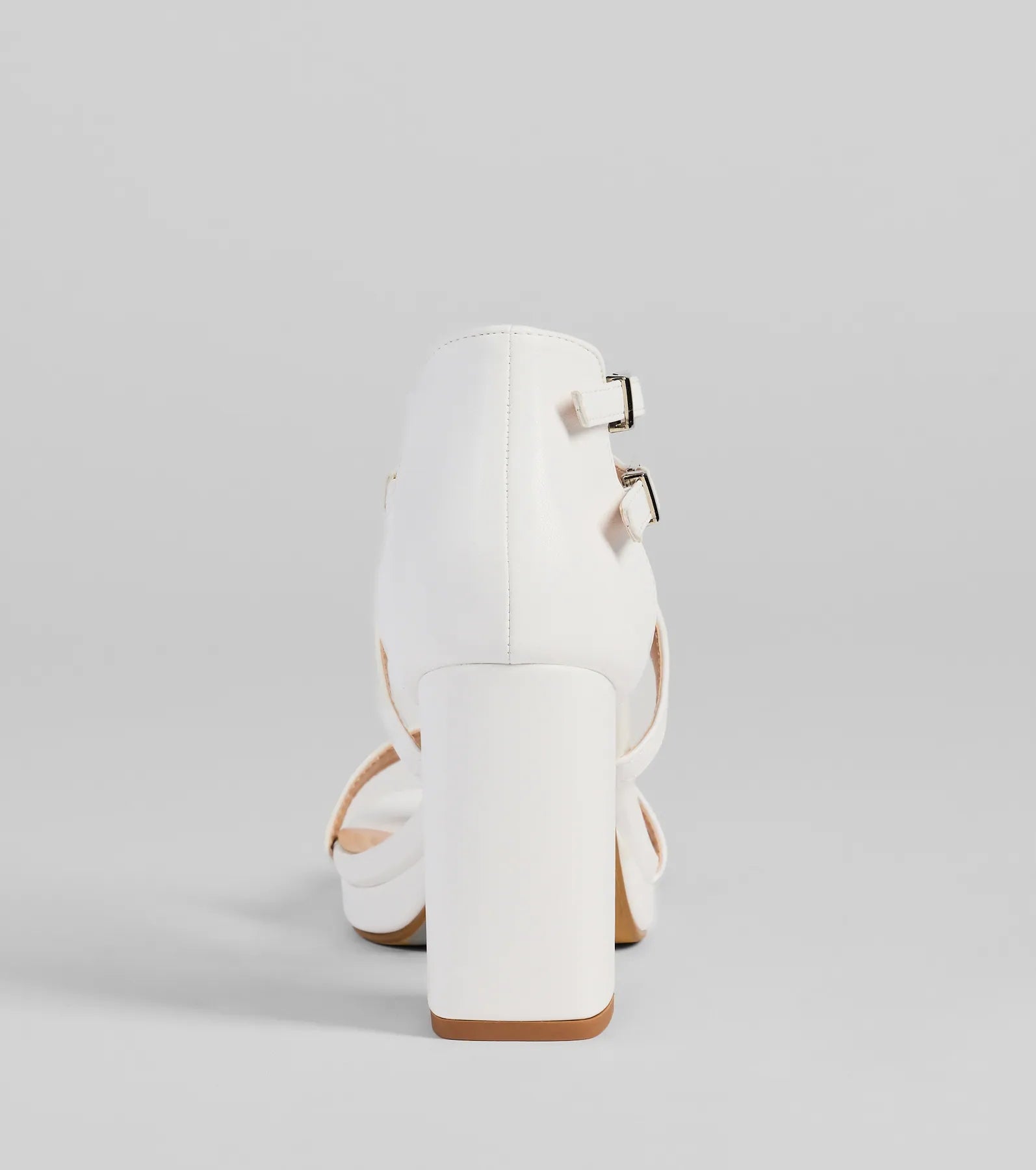 Stylish Steps Strappy Platform Heels